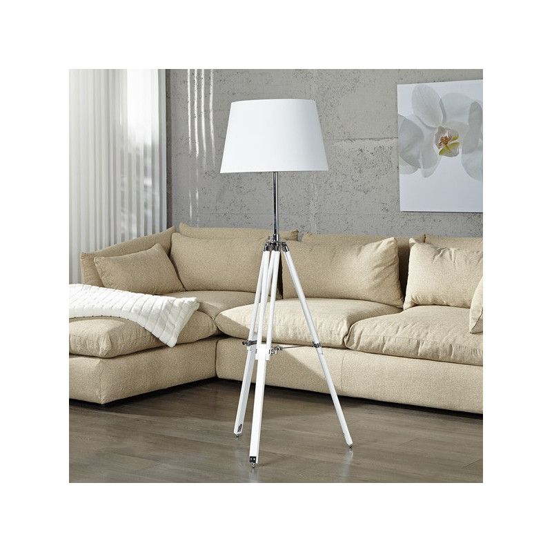 Lampadaire sur trépied blanc | SYLT B Lampadaire sur trépied blanc | SYLT B
