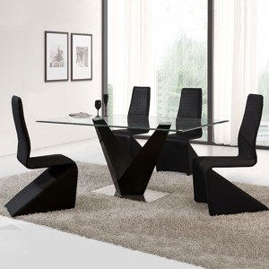 Table à manger VICTORY Noir