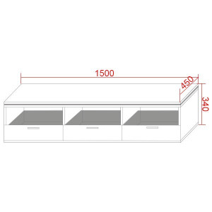 Meuble TV design BOSTON