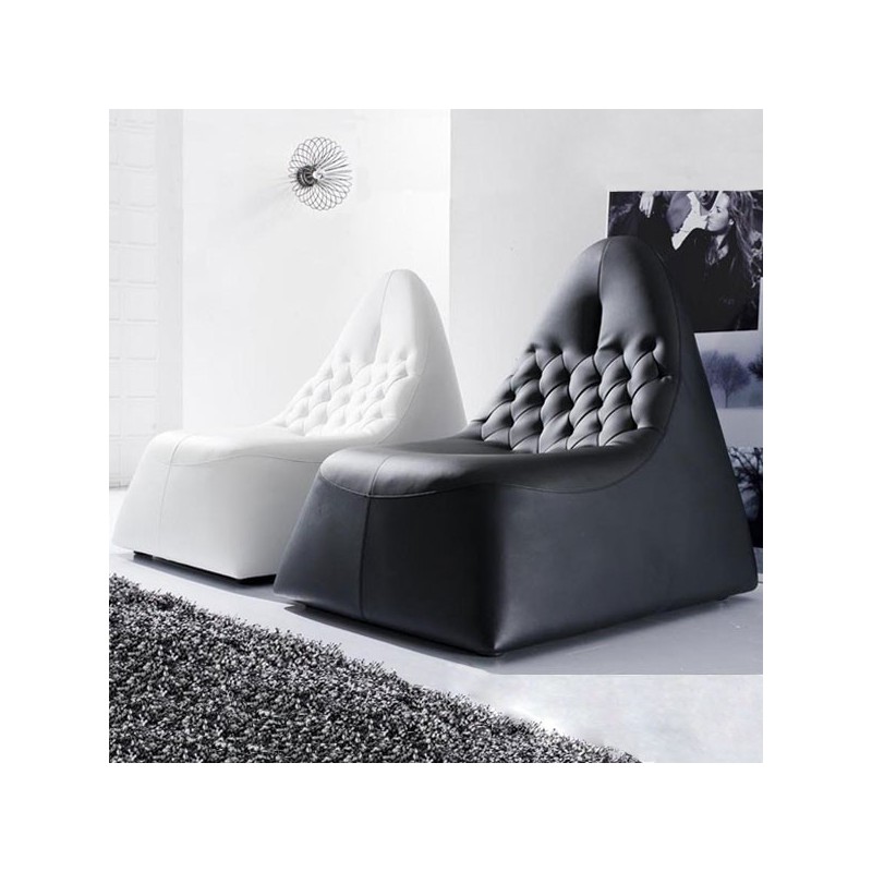 DIVA Pouf Blanc