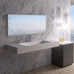 SDPW15 : Plan vasque tendance en solid surface