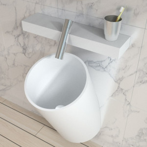 Vasque totem cylindrique suspendue SDPW22