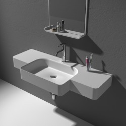 Grand plan vasque en solid surface SDWD38189