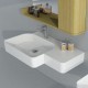 SDWD38186 : Plan vasque suspendu en solid surface