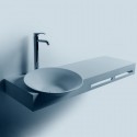 Plan vasque solid surface Réf : SDWD3890-1