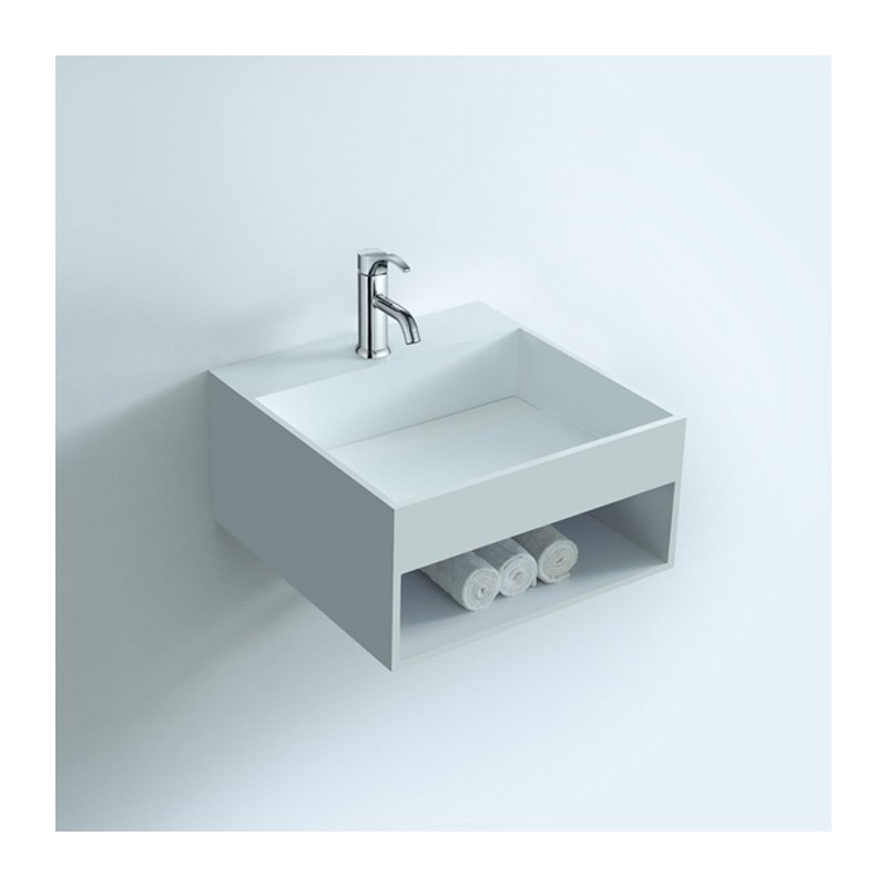 SDWD3836 : lave-mains carré avec espace rangement