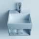 Lave-main mural idéal sanitaires avec étagère : SDWD3835