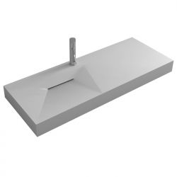 Plan vasque solid surface design SDWD38428