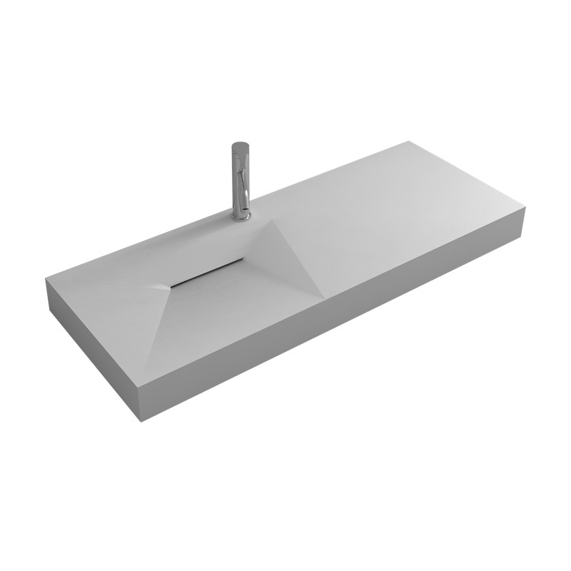 Plan vasque solid surface design SDWD38428