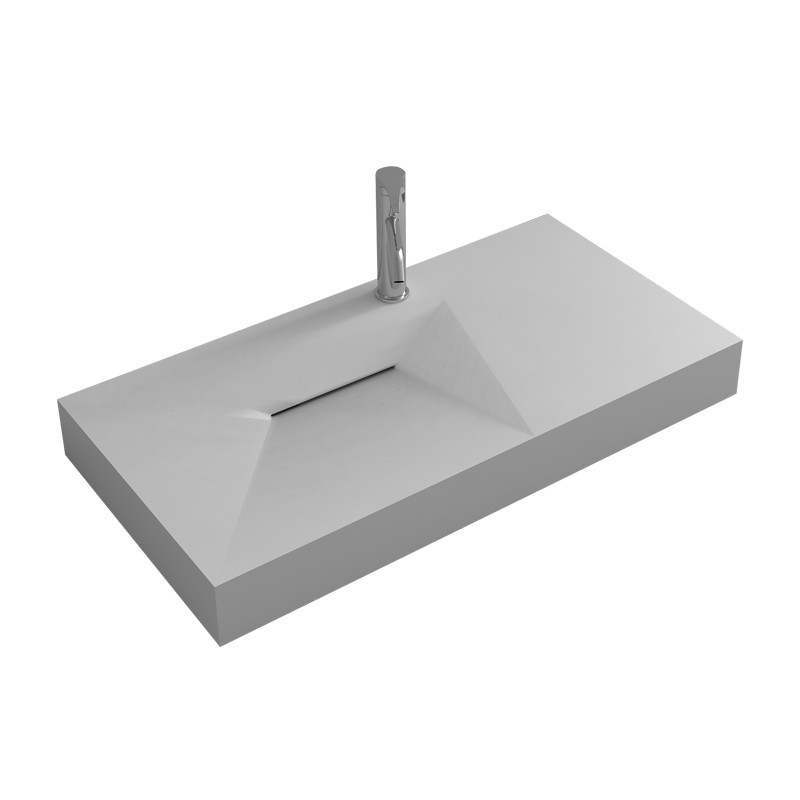 Petit plan vasque en polystone SDWD38427