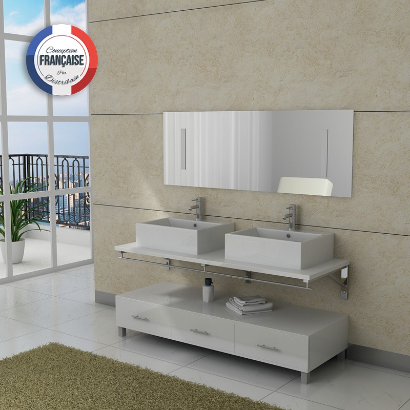 Notre sélection de meubles de salle de bain une ou deux vasques ... Meuble salle de bain