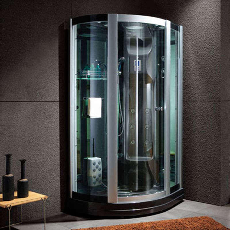 Cabine de douche integrale noire | D-RIVIERA BLACK Cabine de douche integrale noire | D-RIVIERA BLACK