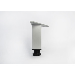 Lot de 4 pieds pour meubles carrés en 120 mm