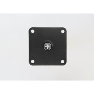 Lot de 4 pieds ronds pour meubles en 100 mm avec fixation à 4 vis