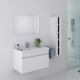 Meuble salle de bain DIS800AB blanc