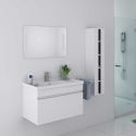 Meuble salle de bain blanc DIS800AB Blanc