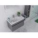 Ensemble de meubles de salle de bain gris modernes DIS800AGT