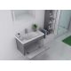 Lot de meubles pour sanitaires gris avec eblle colonne DIS800AGT