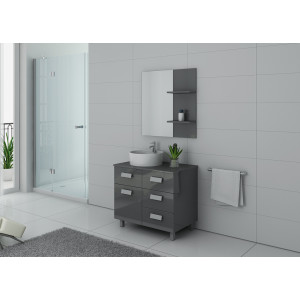Ensemble simple vasque MILAN Gris Taupe