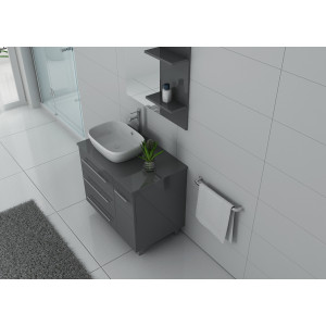 Meubles salle de bain TOSCANE Gris Taupe