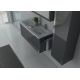 Meubles salle de bain DIS025-1200GT gris taupe