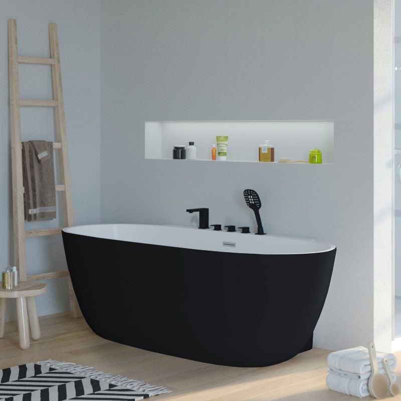 Baignoire îlot Séville Black