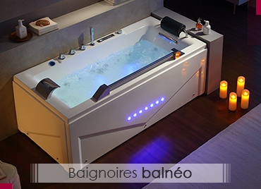 Baignoires balnéothérapie pour équiper votre salle de bain