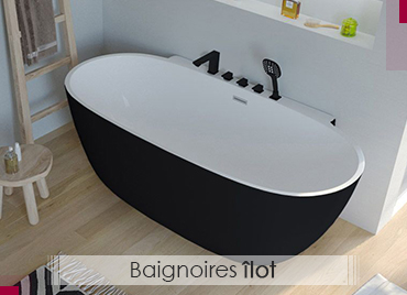 Baignoires ilots très tendance