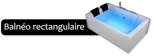baignoire balnéo rectangulaire