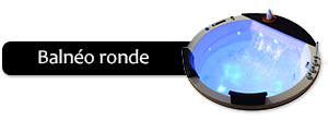 Baignoire balnéo ronde