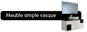 Meuble simple vasque