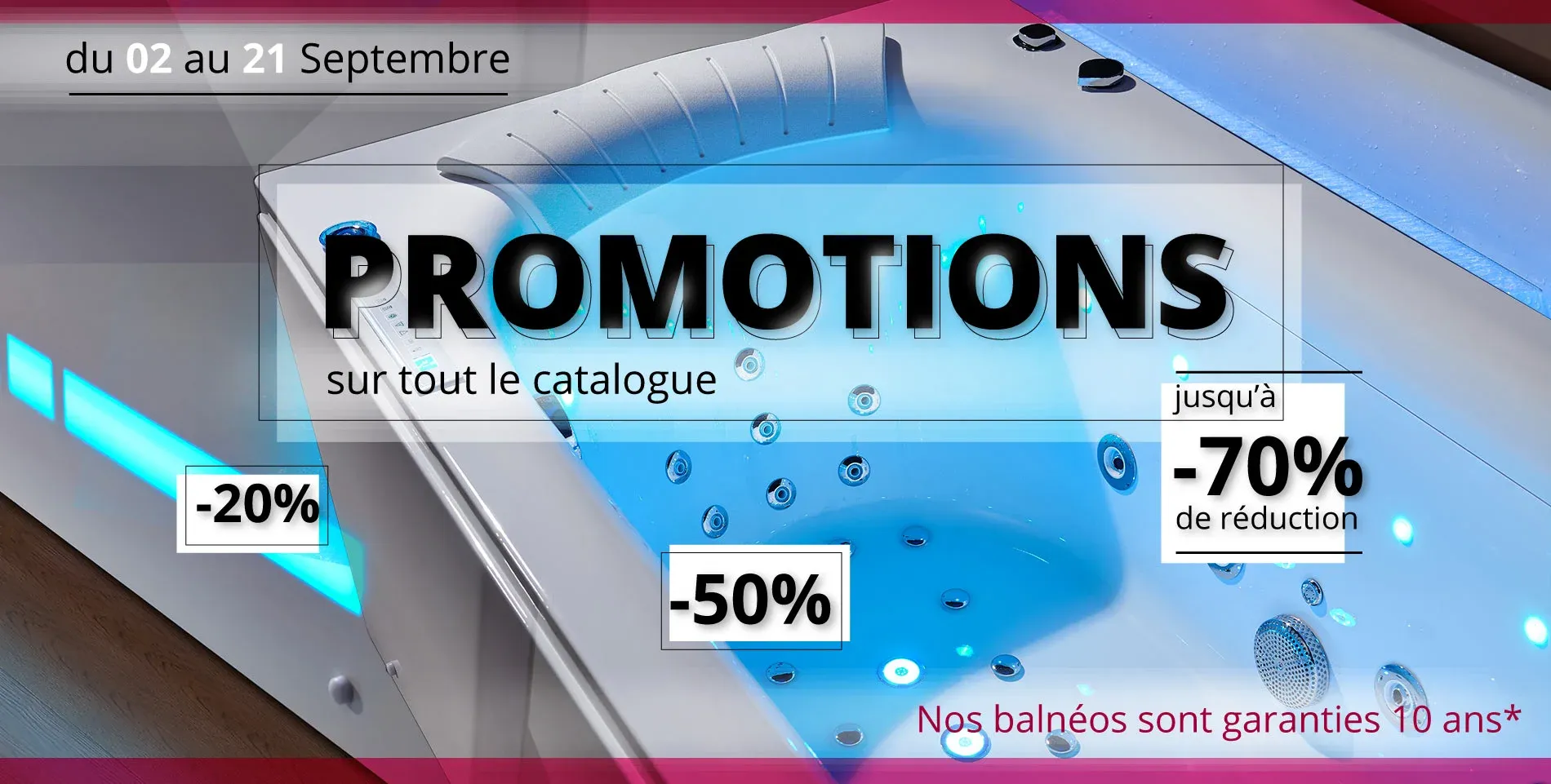 Promos Septembre 2026 sur salledebain-online
