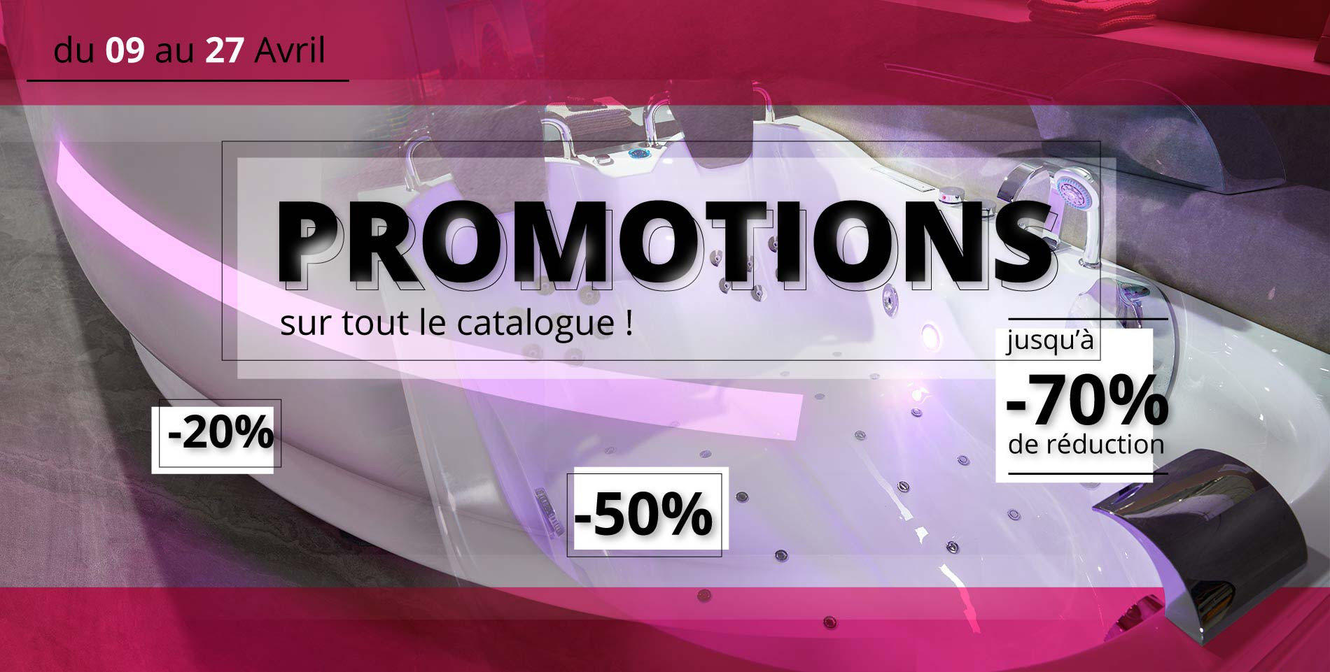 Promotions Mars 2026 sur salledebain-online