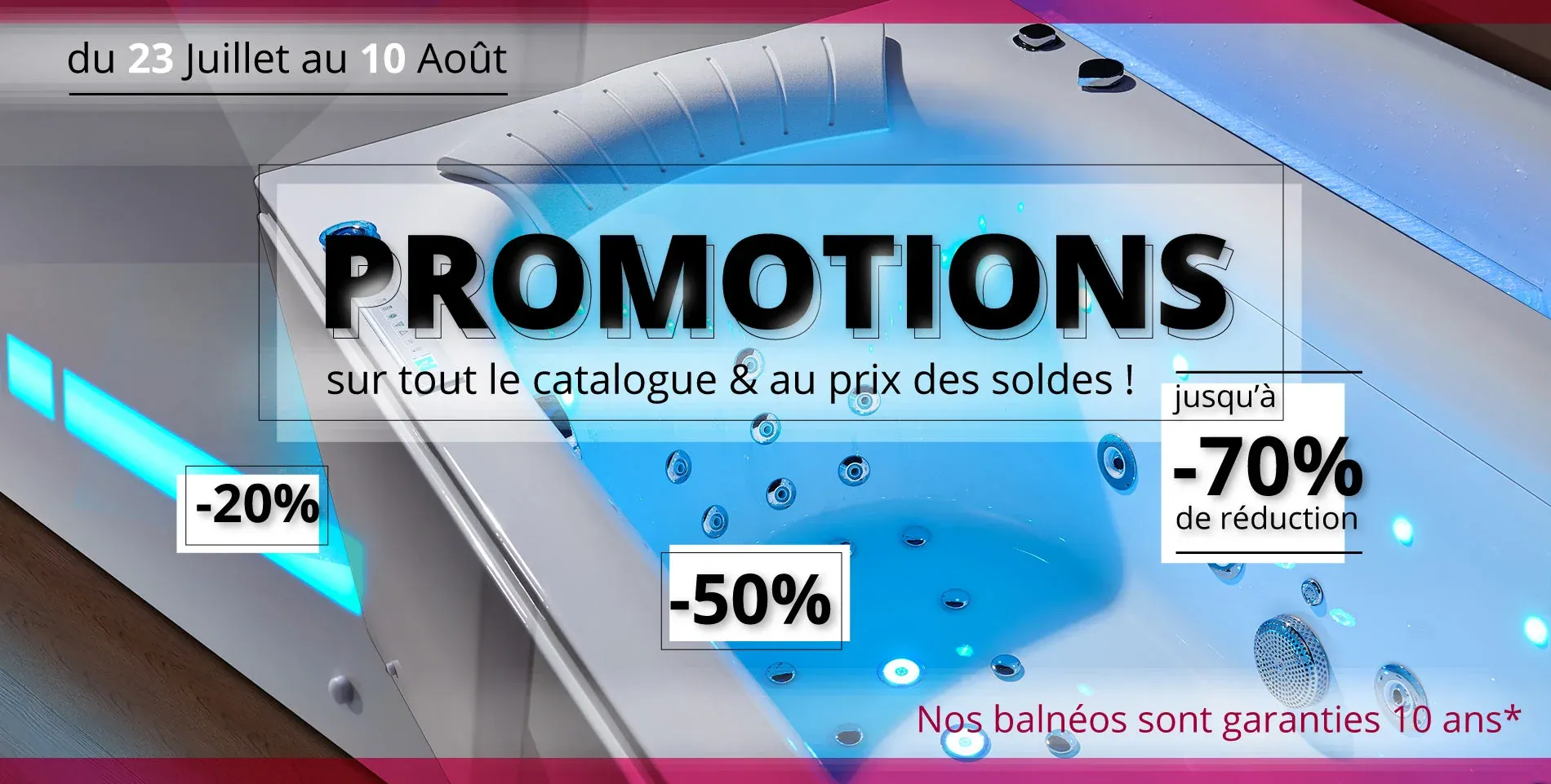 Promos juillet 2026 sur salledebain-online
