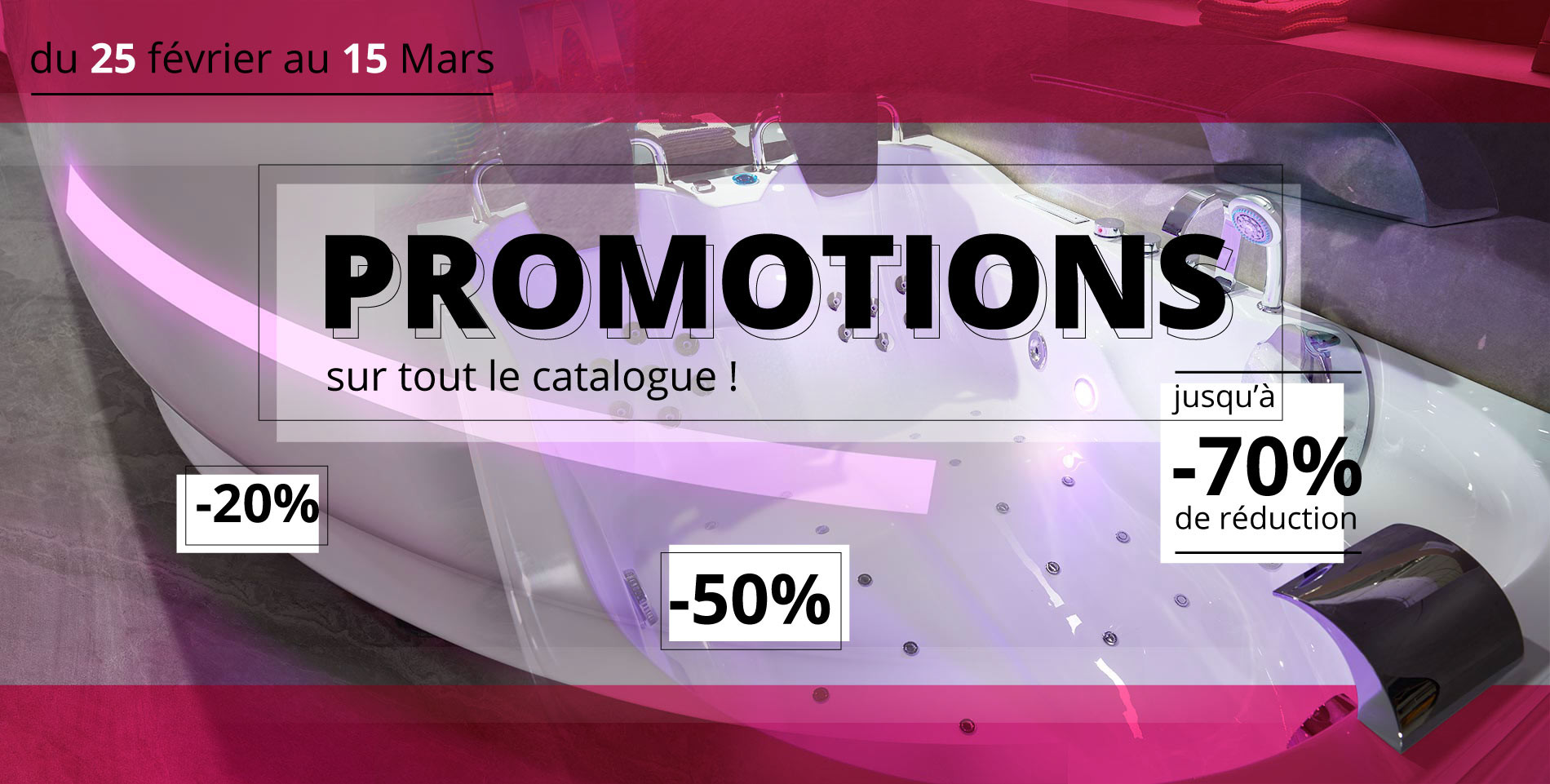Promotions Février 2026 sur salledebain-online