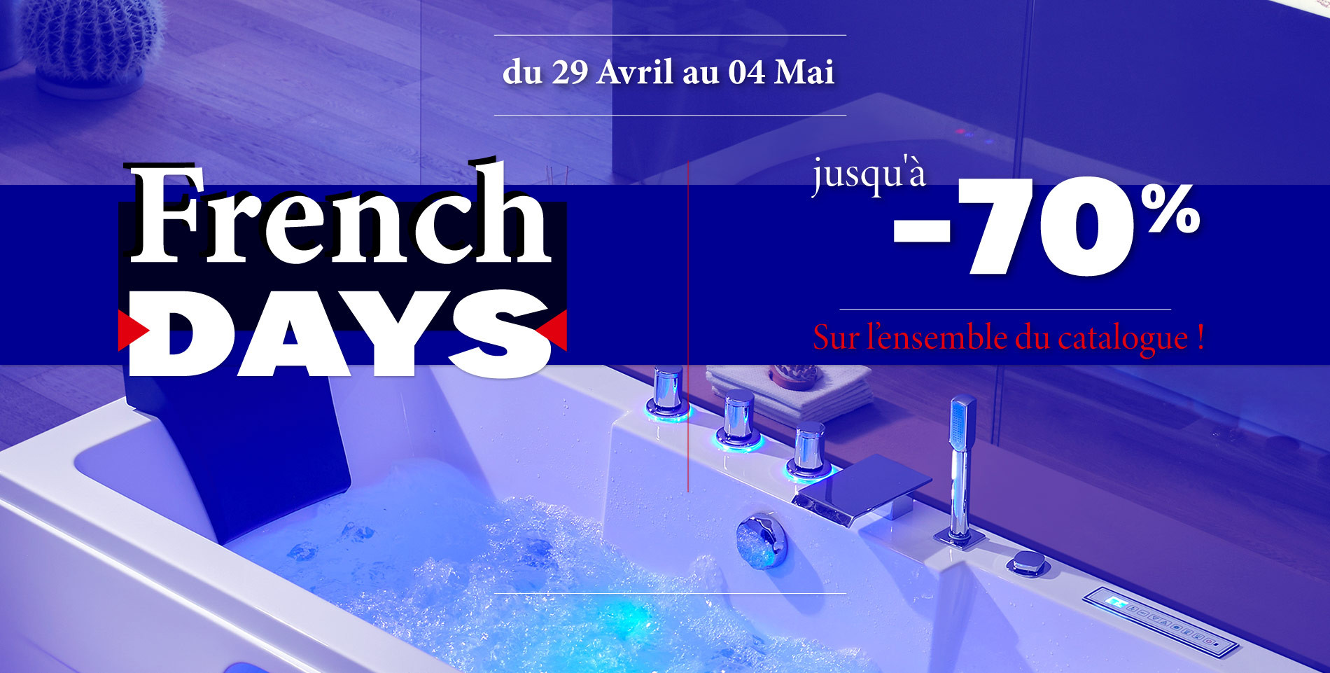French Days Avril 2026 sur salledebain-online