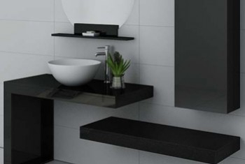 Meuble de salle de bain sur pieds, suspendu ou posé au sol ?